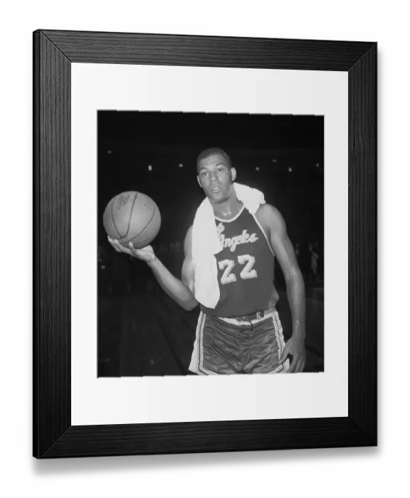 Framed Print : Elgin Baylor After a Game Framed Print : Elgin Baylor After a Game