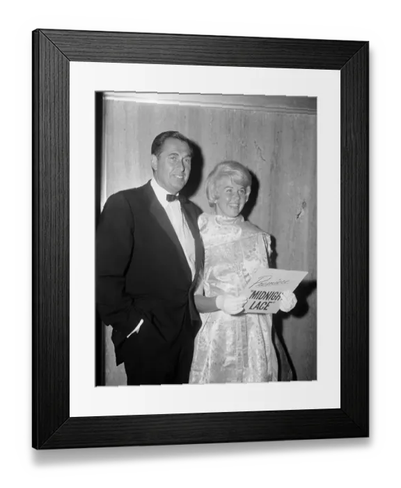 Framed Print : Doris Day and Husband Martin Melcher Framed Print : Doris Day and Husband Martin Melcher