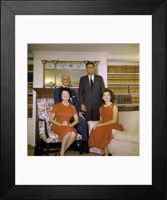 Framed Print : Kennedy Family Portrait Framed Print : Kennedy Family Portrait