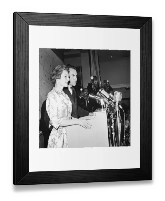 Framed Print : Profile of Richard and Pat Nixon Framed Print : Profile of Richard and Pat Nixon