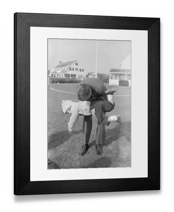 Framed Print : JFK on Day After Election Framed Print : JFK on Day After Election
