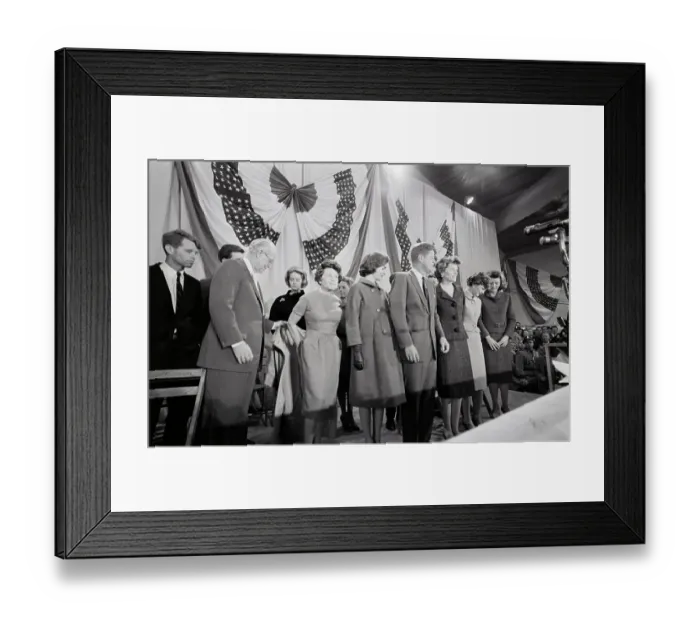 Framed Print : The Kennedy Family After JFK's Election Framed Print : The Kennedy Family After JFK's Election