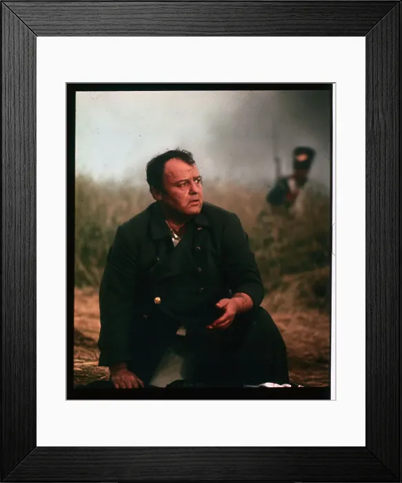 Framed Print : Portrait of Rod Steiger as Napoleon Framed Print : Portrait of Rod Steiger as Napoleon