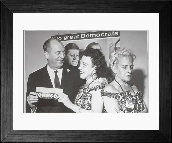 Framed Print : Violet Hilton Conversing with Cicero Yow Framed Print : Violet Hilton Conversing with Cicero Yow
