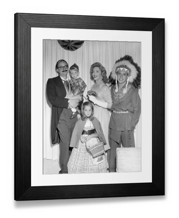 Framed Print : Stars at Halloween Party Framed Print : Stars at Halloween Party
