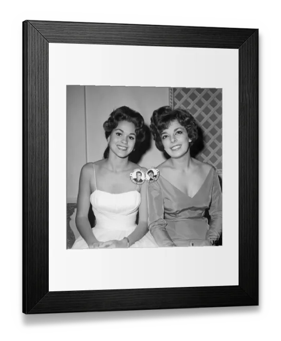 Framed Print : Hairstyles Named After Nixon and Kennedy Framed Print : Hairstyles Named After Nixon and Kennedy