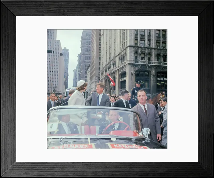 Framed Print : Senator John Kennedy and His Wife Framed Print : Senator John Kennedy and His Wife