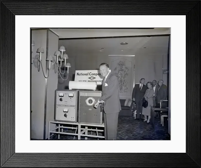 Framed Print : Henry Cabot Lodge Checking Time to Clock Framed Print : Henry Cabot Lodge Checking Time to Clock