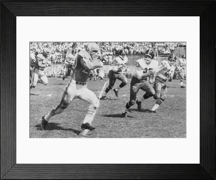 Framed Print : Billy Cannon Rushing Against the Titans Framed Print : Billy Cannon Rushing Against the Titans