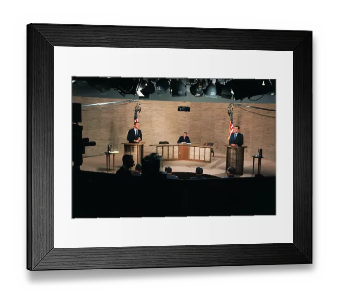 Framed Print : John F. Kennedy and Richard Nixon Framed Print : John F. Kennedy and Richard Nixon