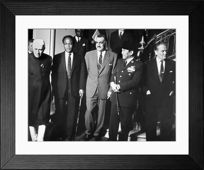 Framed Print : Leaders of the Non-Aligned Nations Framed Print : Leaders of the Non-Aligned Nations