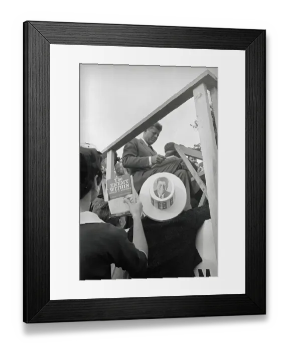 Framed Print : John F. Kennedy Preparing to Make Speech Framed Print : John F. Kennedy Preparing to Make Speech