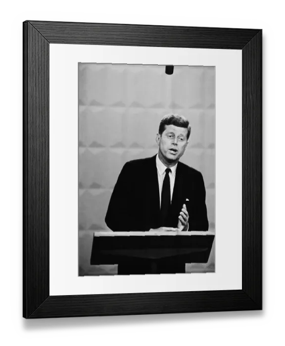 Framed Print : Senator Kennedy During Debate Framed Print : Senator Kennedy During Debate