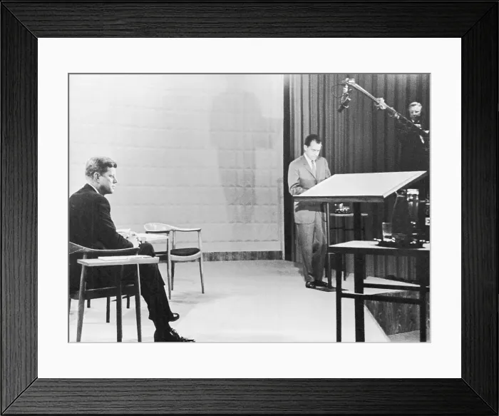 Framed Print : Vice President Nixon and Senator John Kennedy Framed Print : Vice President Nixon and Senator John Kennedy