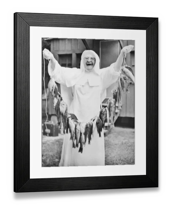 Framed Print : Angling Habit Framed Print : Angling Habit