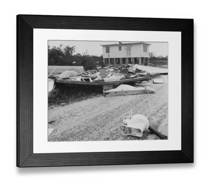 Framed Print : Hurricane Donna Hits the Keys Framed Print : Hurricane Donna Hits the Keys