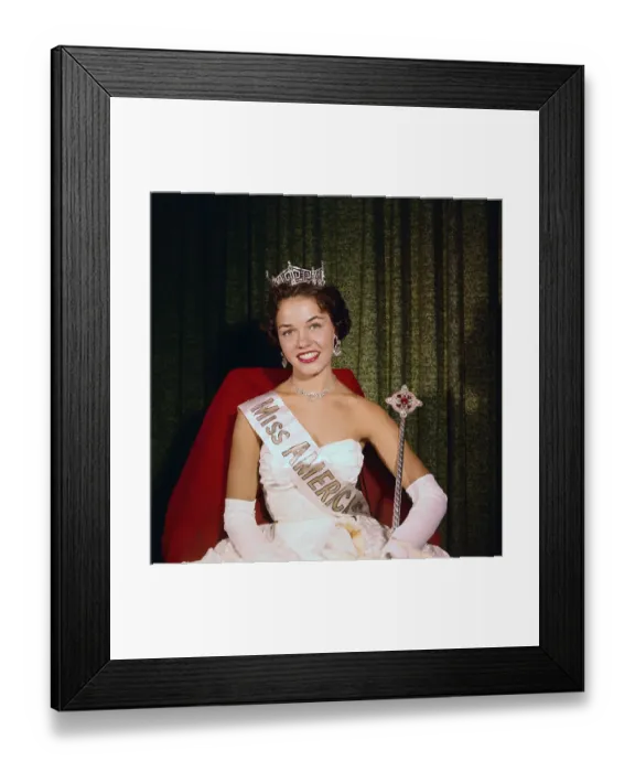 Framed Print : Nancy Anne Fleming, Miss America 1960 Framed Print : Nancy Anne Fleming, Miss America 1960