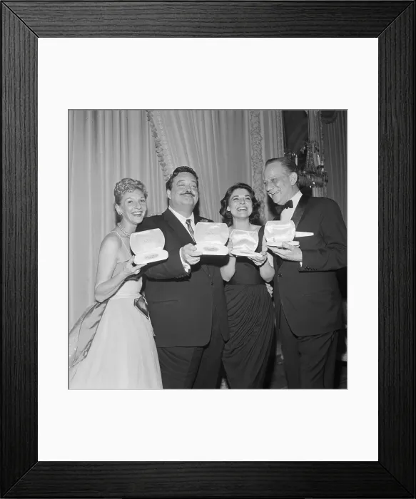 Framed Print : 1960 Tony Award Winners Framed Print : 1960 Tony Award Winners