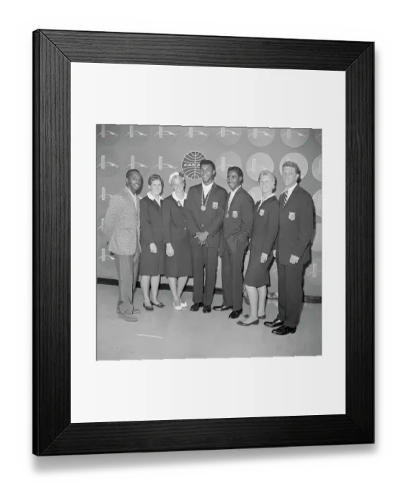 Framed Print : Portrait Of Olympic Gold Medalists Framed Print : Portrait Of Olympic Gold Medalists