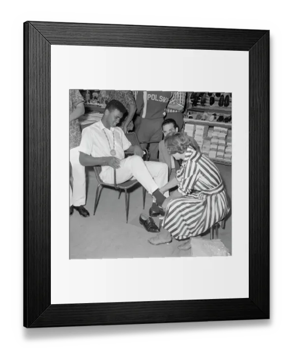 Framed Print : Portrait of Cassius Clay