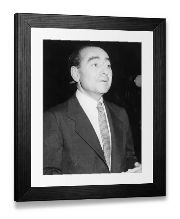 Framed Print : Adnan Menderes Framed Print : Adnan Menderes