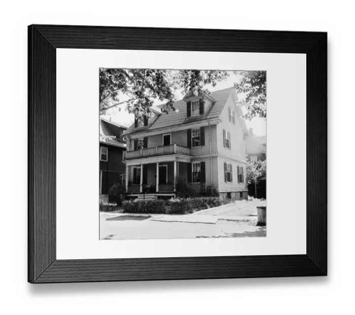 Framed Print : John F. Kennedy Birthplace Framed Print : John F. Kennedy Birthplace