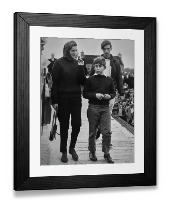 Framed Print : Prince Charles, Princess Alexandra And Prince Michael Of Kent Framed Print : Prince Charles, Princess Alexandra And Prince Michael Of Kent
