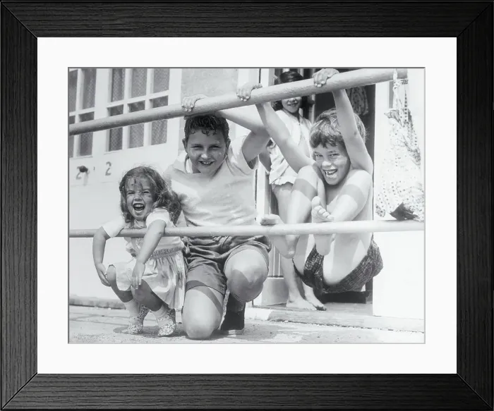 Framed Print : Chaplin Children at Play Framed Print : Chaplin Children at Play