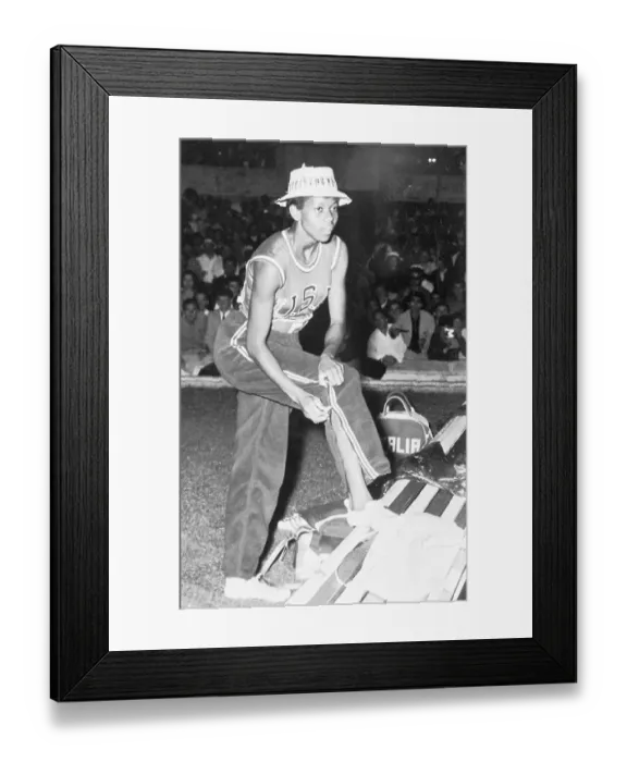 Framed Print : Olympian Wilma Rudolph