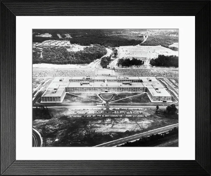 Framed Print : National Security Agency Headquarters Framed Print : National Security Agency Headquarters