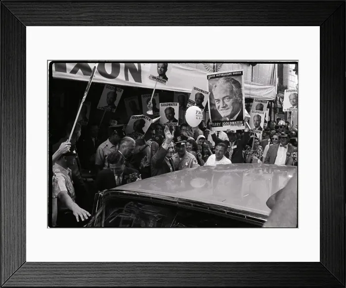 Framed Print : N.Rockefeller Waves @Goldwater Supporter Framed Print : N.Rockefeller Waves @Goldwater Supporter