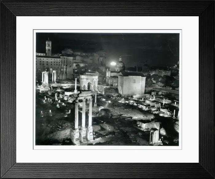Framed Print : View of the Ruins of the Forum Framed Print : View of the Ruins of the Forum