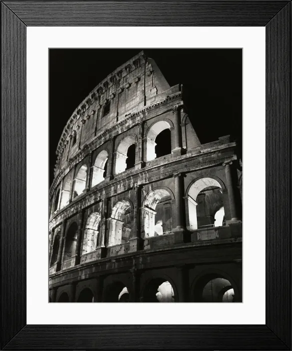 Framed Print : Colosseum Archways Framed Print : Colosseum Archways