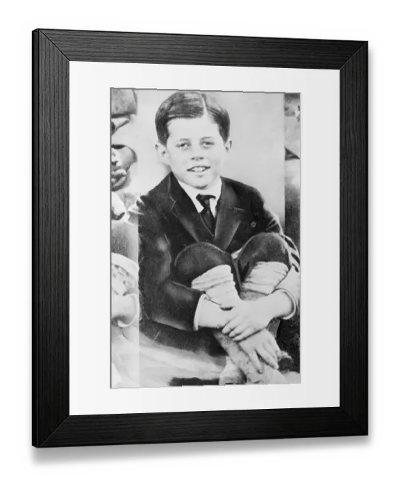 Framed Print : John F. Kennedy at Dexter School Framed Print : John F. Kennedy at Dexter School