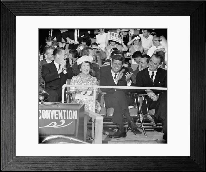 Framed Print : John F Kennedy with His Mother Rose Kennedy Framed Print : John F Kennedy with His Mother Rose Kennedy