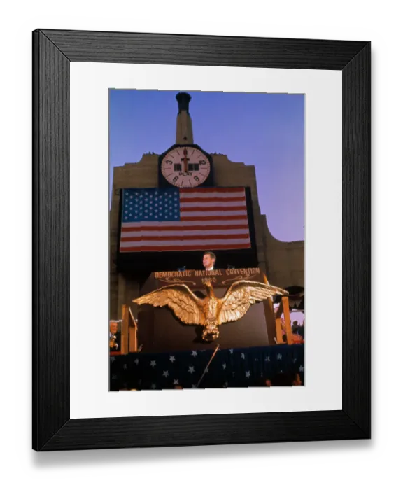 Framed Print : Senator John F. Kennedy