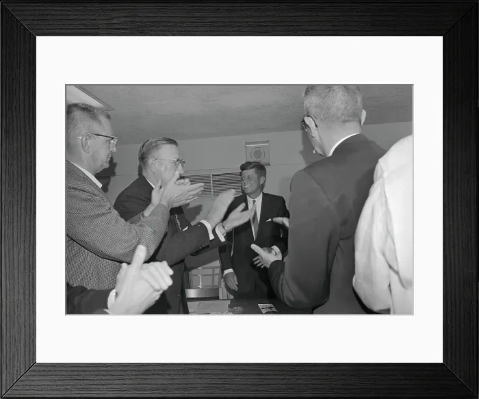 Framed Print : John F. Kennedy During Speech Framed Print : John F. Kennedy During Speech