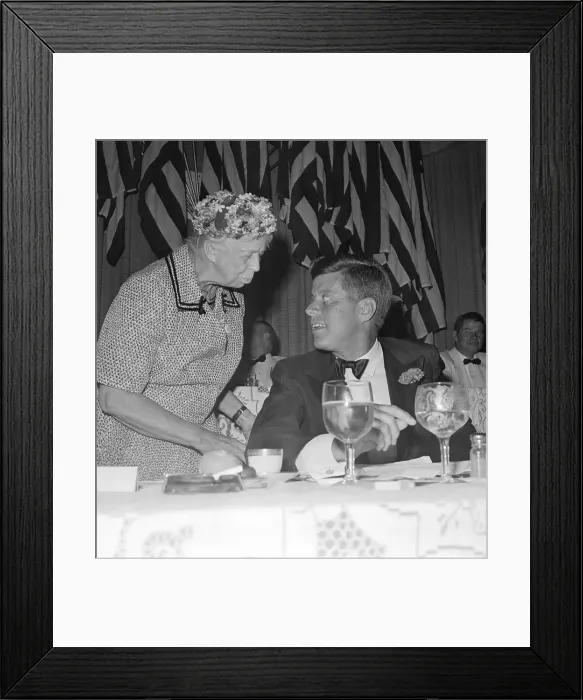 Framed Print : Eleanor Roosevelt Extending Good Wishes Framed Print : Eleanor Roosevelt Extending Good Wishes