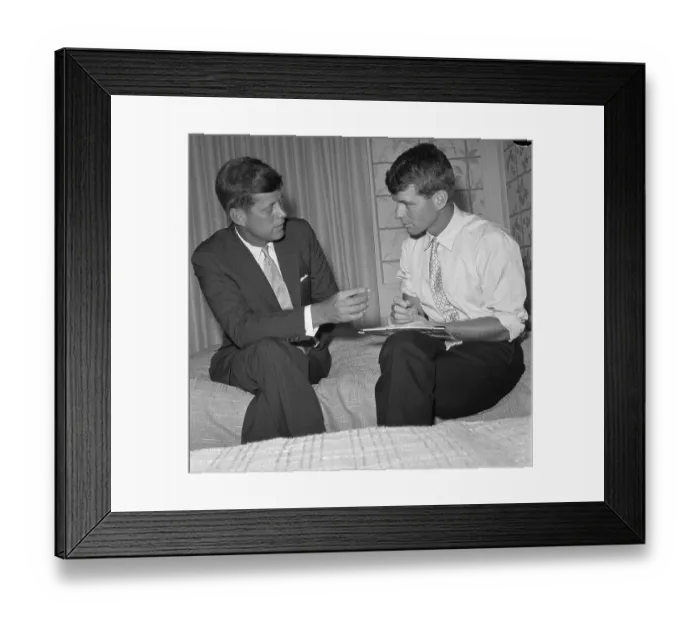 Framed Print : John and Robert Kennedy Framed Print : John and Robert Kennedy
