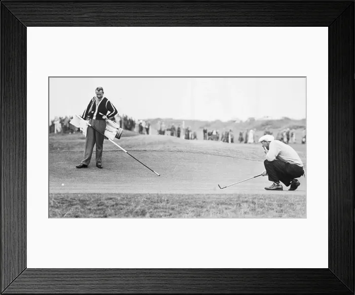 Framed Print : Golfer Arnold Palmer at the British Open Framed Print : Golfer Arnold Palmer at the British Open