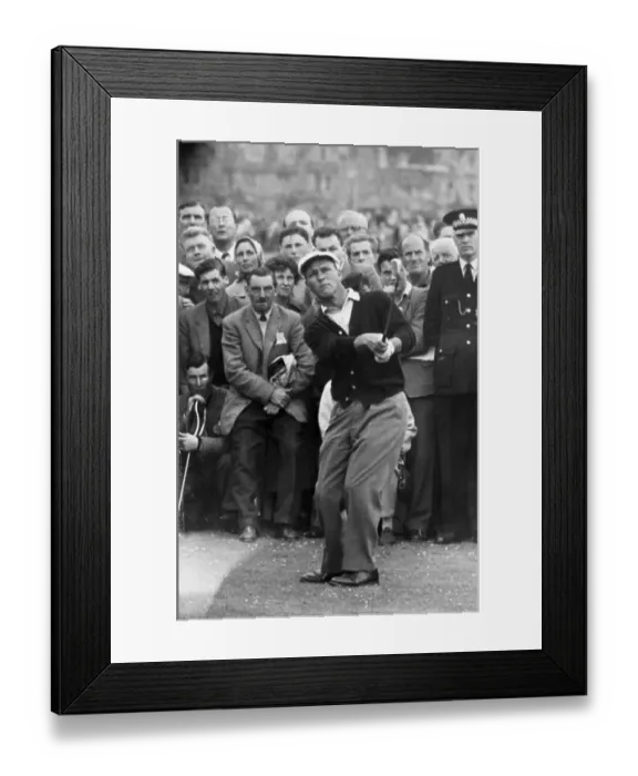 Framed Print : Golfer Arnold Palmer Competing in British Open Framed Print : Golfer Arnold Palmer Competing in British Open