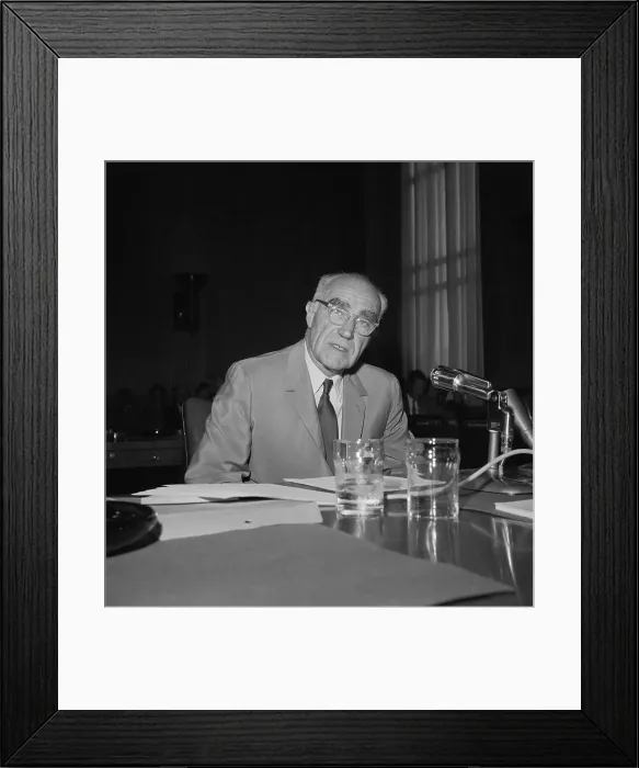 Framed Print : Portrait of Henry R. Luce Framed Print : Portrait of Henry R. Luce