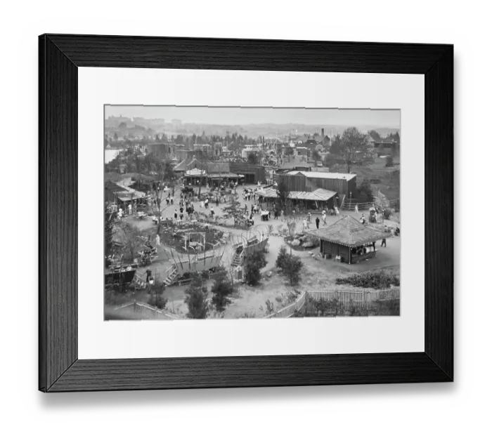 Framed Print : Freedomland USA, Brooklyn Framed Print : Freedomland USA, Brooklyn