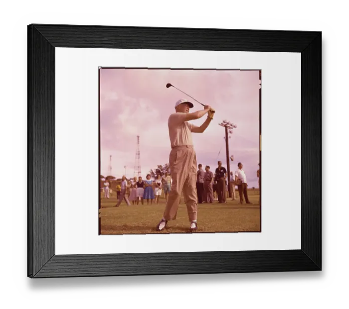 Framed Print : President Eisenhower Golfing Framed Print : President Eisenhower Golfing