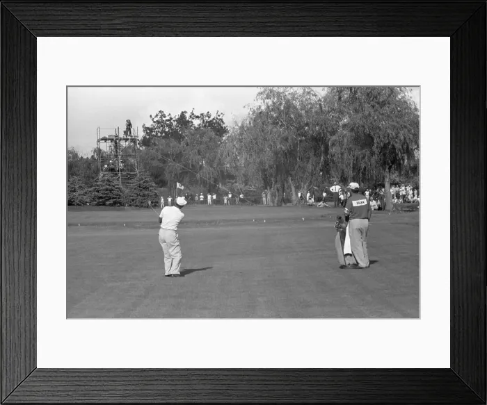 Framed Print : Ben Hogan, who was in contention all the way in seeking his 5th US Open title Framed Print : Ben Hogan, who was in contention all the way in seeking his 5th US Open title
