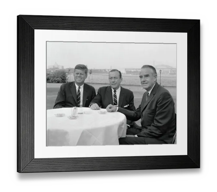 Framed Print : John Fitzgerald Kennedy Meeting with New York Politicians Framed Print : John Fitzgerald Kennedy Meeting with New York Politicians