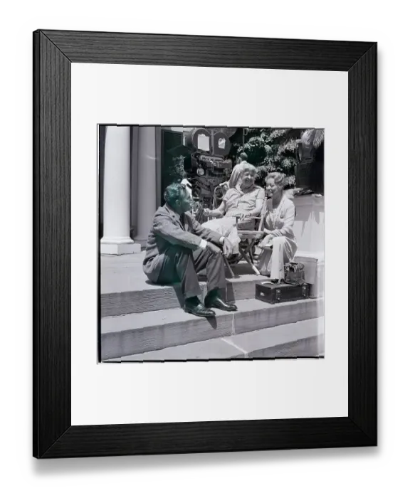 Framed Print : Eleanor Roosevelt & Ralph Bellamy Framed Print : Eleanor Roosevelt & Ralph Bellamy