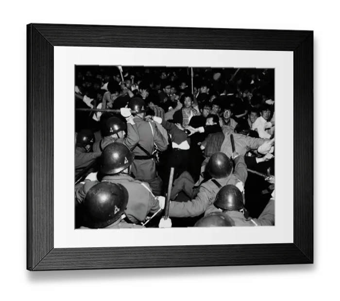 Framed Print : Protests In Tokyo Framed Print : Protests In Tokyo