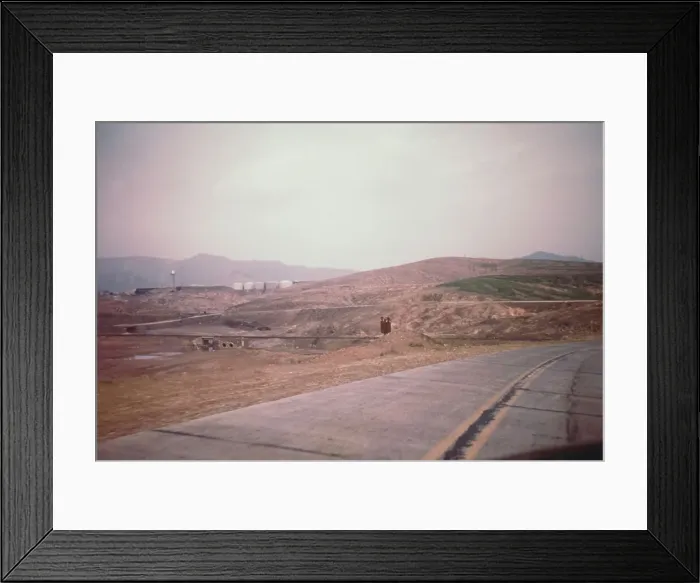 Framed Print : Copper mine and smelter in the distance Framed Print : Copper mine and smelter in the distance
