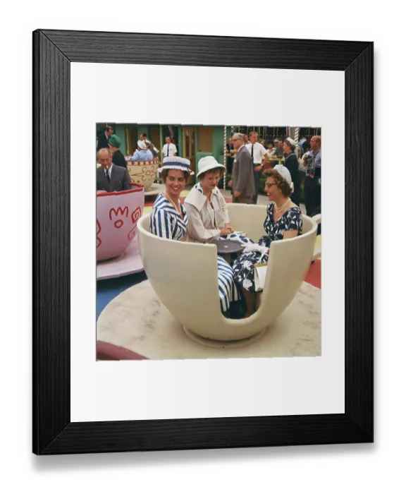 Framed Print : Scandinavian Princesses At Disneyland Framed Print : Scandinavian Princesses At Disneyland